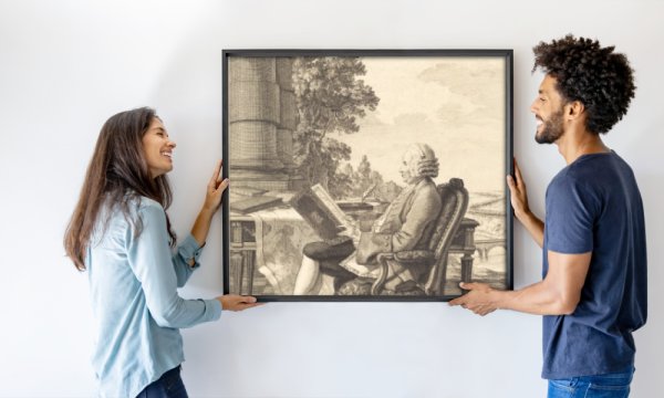 after Louis de Carrogis French 18th Century called Carmontelle