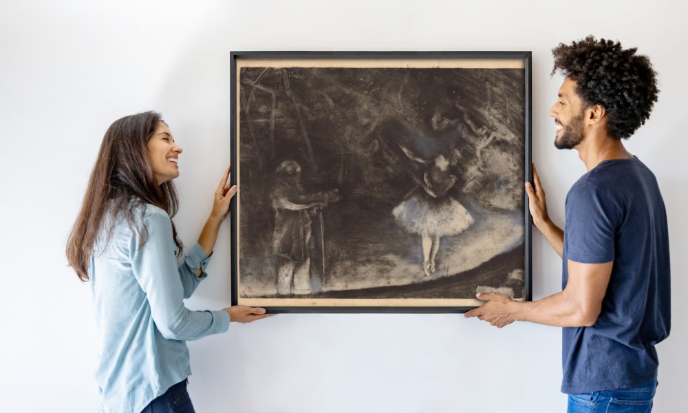 Edgar Degas, executed in collaboration with Vicomte Lepic