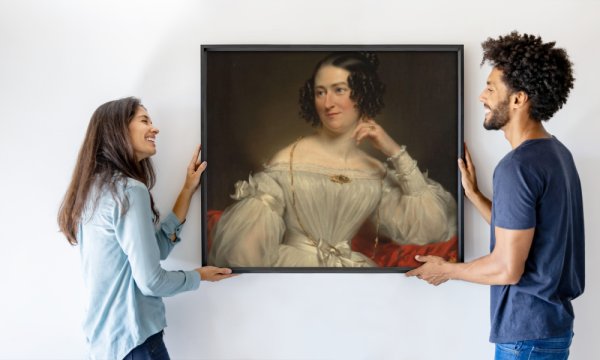 Jan Adam Kruseman (signed by artist)