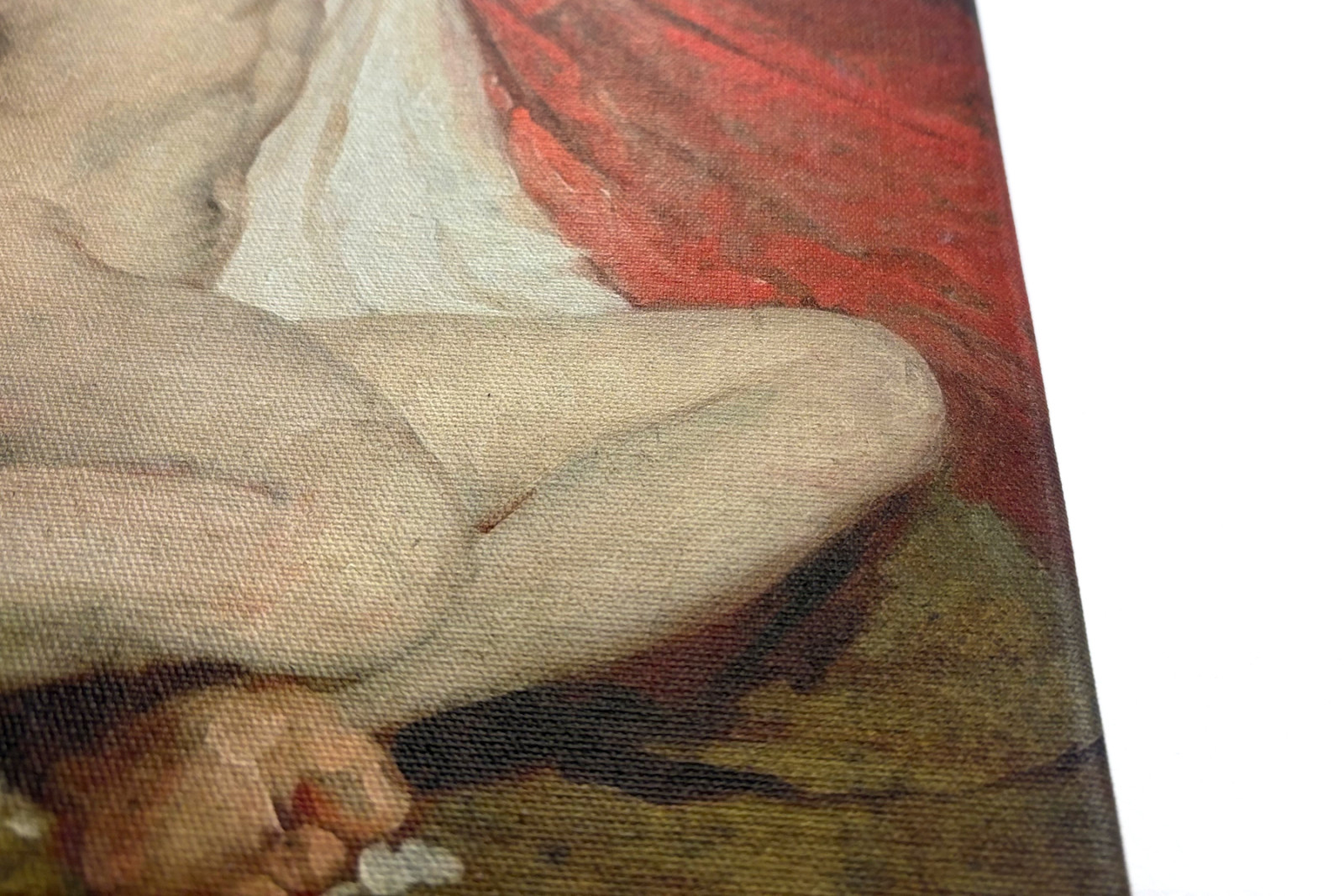 Manlig nakenstudie med uppsträckta armar - William Etty