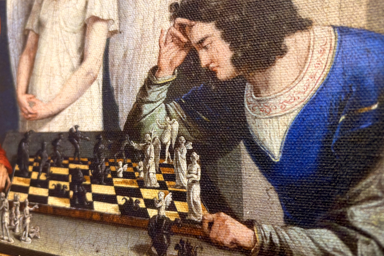 Faust och Mefisto spelar schack - Unbekannt Unbekannt