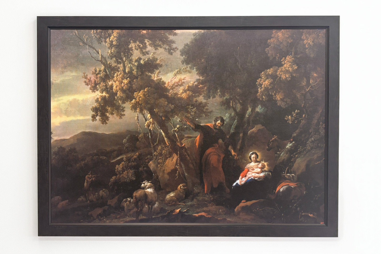 Vila på flykten till Egypten, 1600-talet. - Nicolaes Pietersz. Berchem