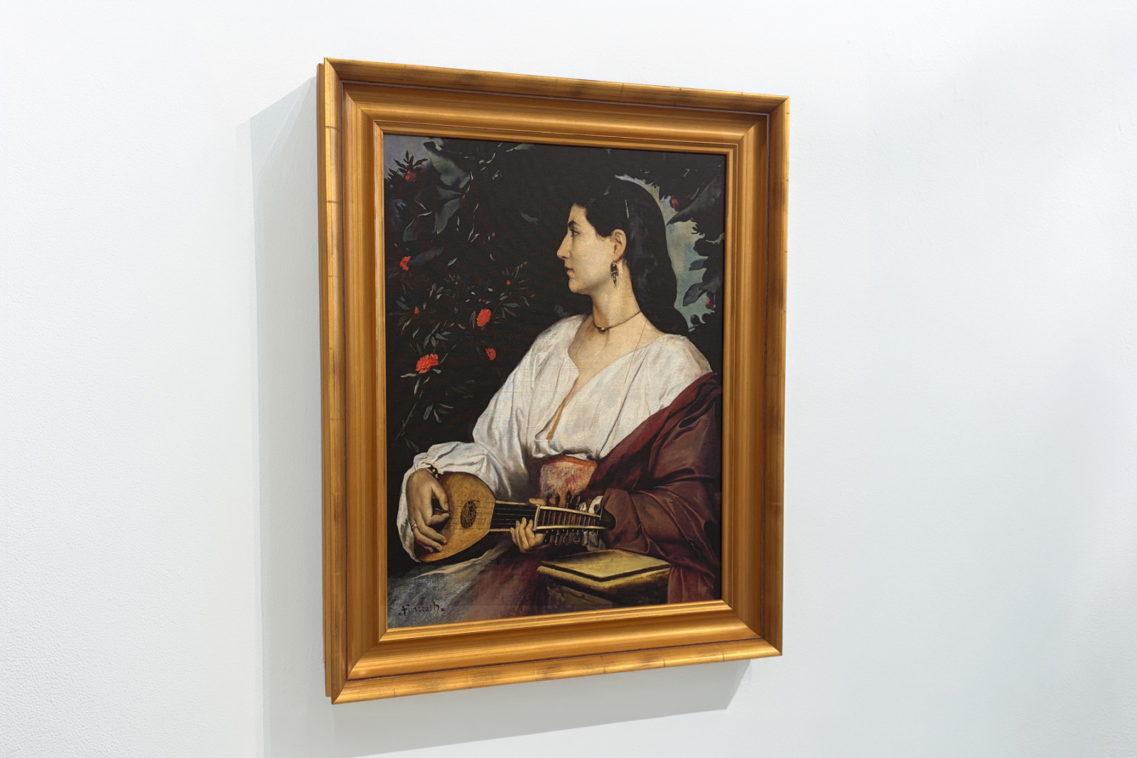 Mandolinspelaren, 1865 - Anselm Feuerbach