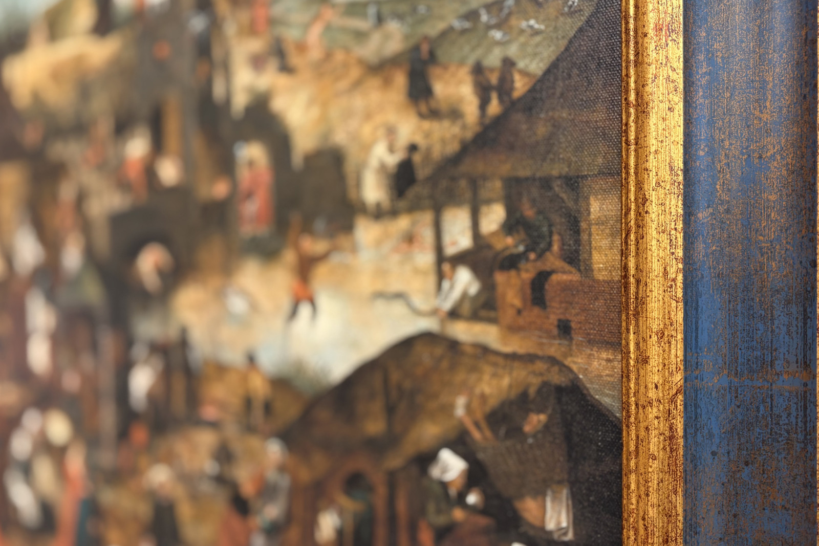 Ordspråksboken (olja) - Pieter the Younger Brueghel