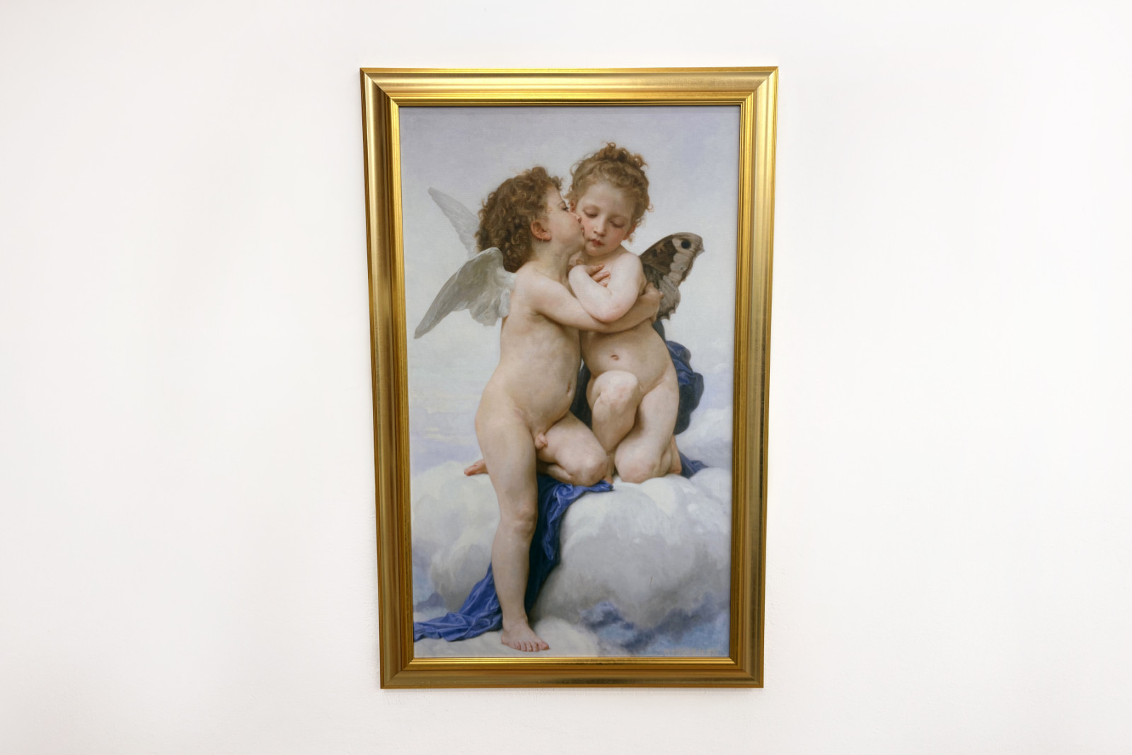 Amor och psyke som barn, Den första kyssen, 1890. - William-Adolphe Bouguereau