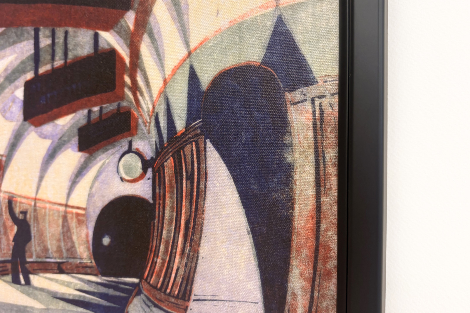 The Tube Train, c.1932 (linosnitt) (se även 151089) - Cyril Edward Power