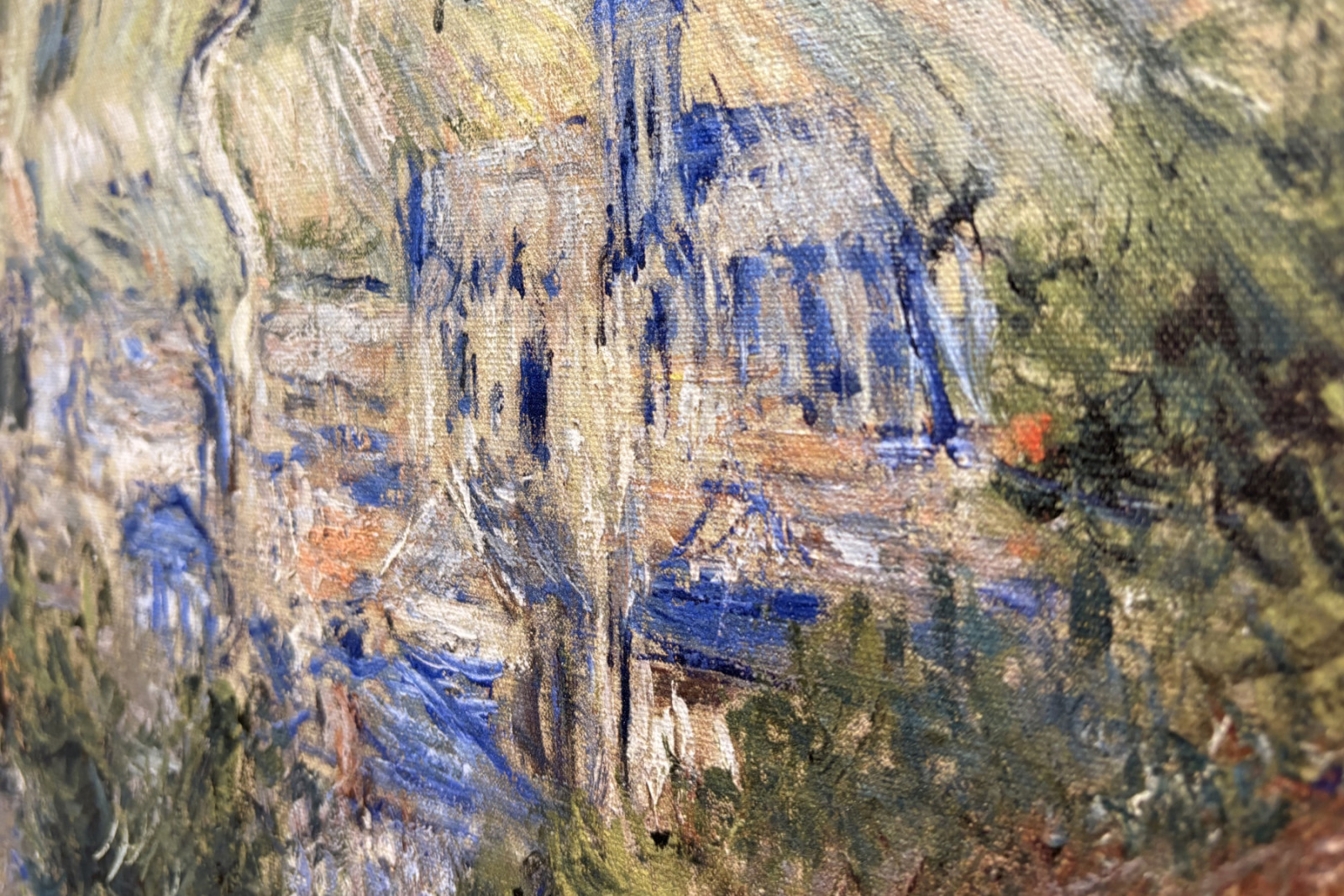 Vue de Vetheuil (Utsikt över Vetheuil sur Seine) - Claude Monet