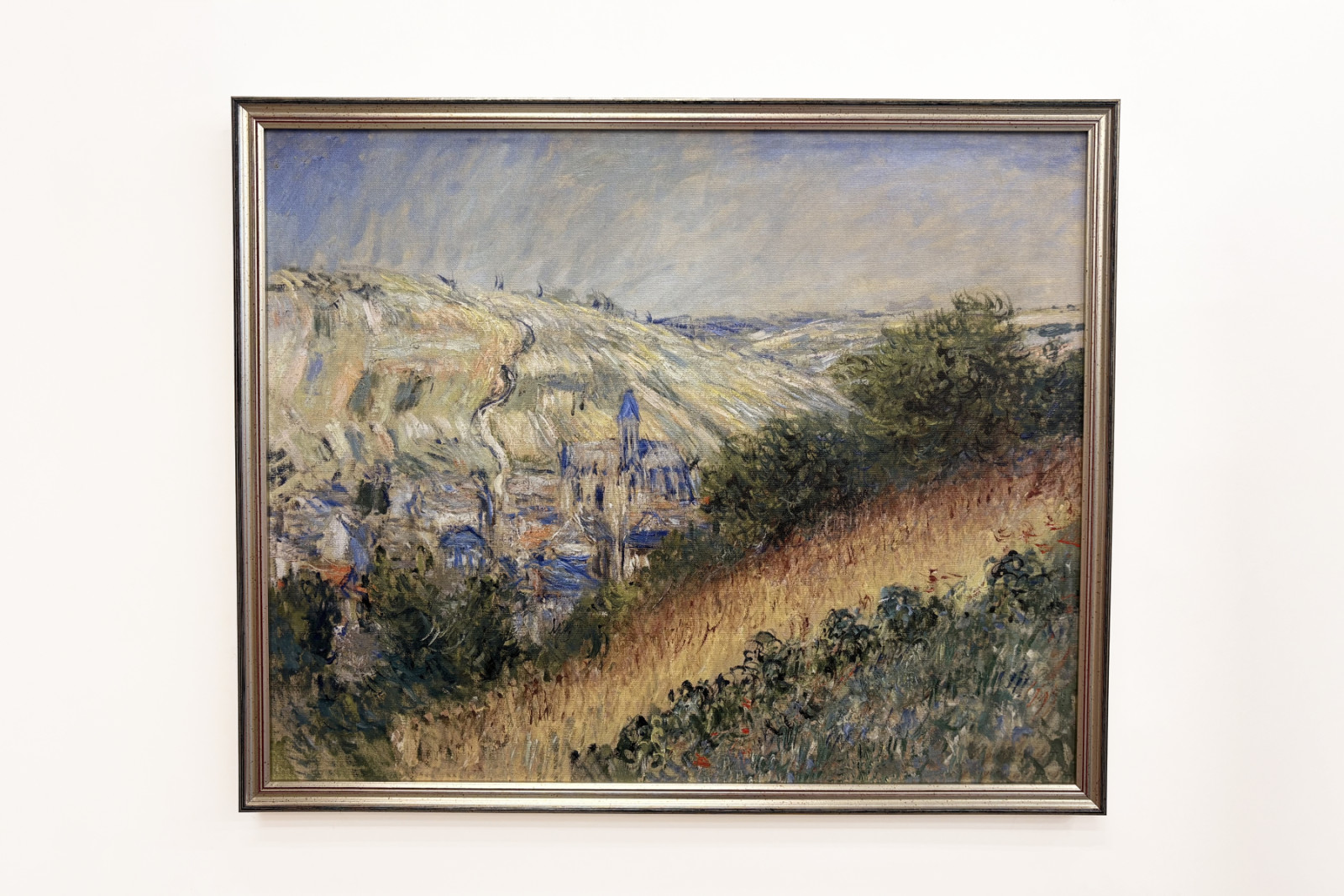 Vue de Vetheuil (Utsikt över Vetheuil sur Seine) - Claude Monet