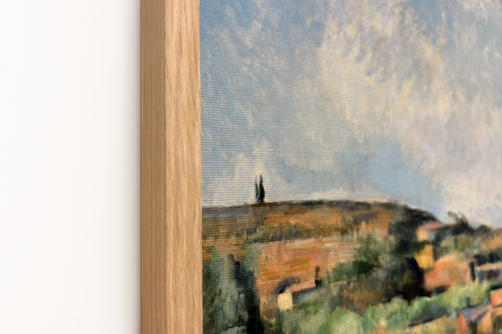 Bellevue-slätten / Den röda jorden - Paul Cézanne