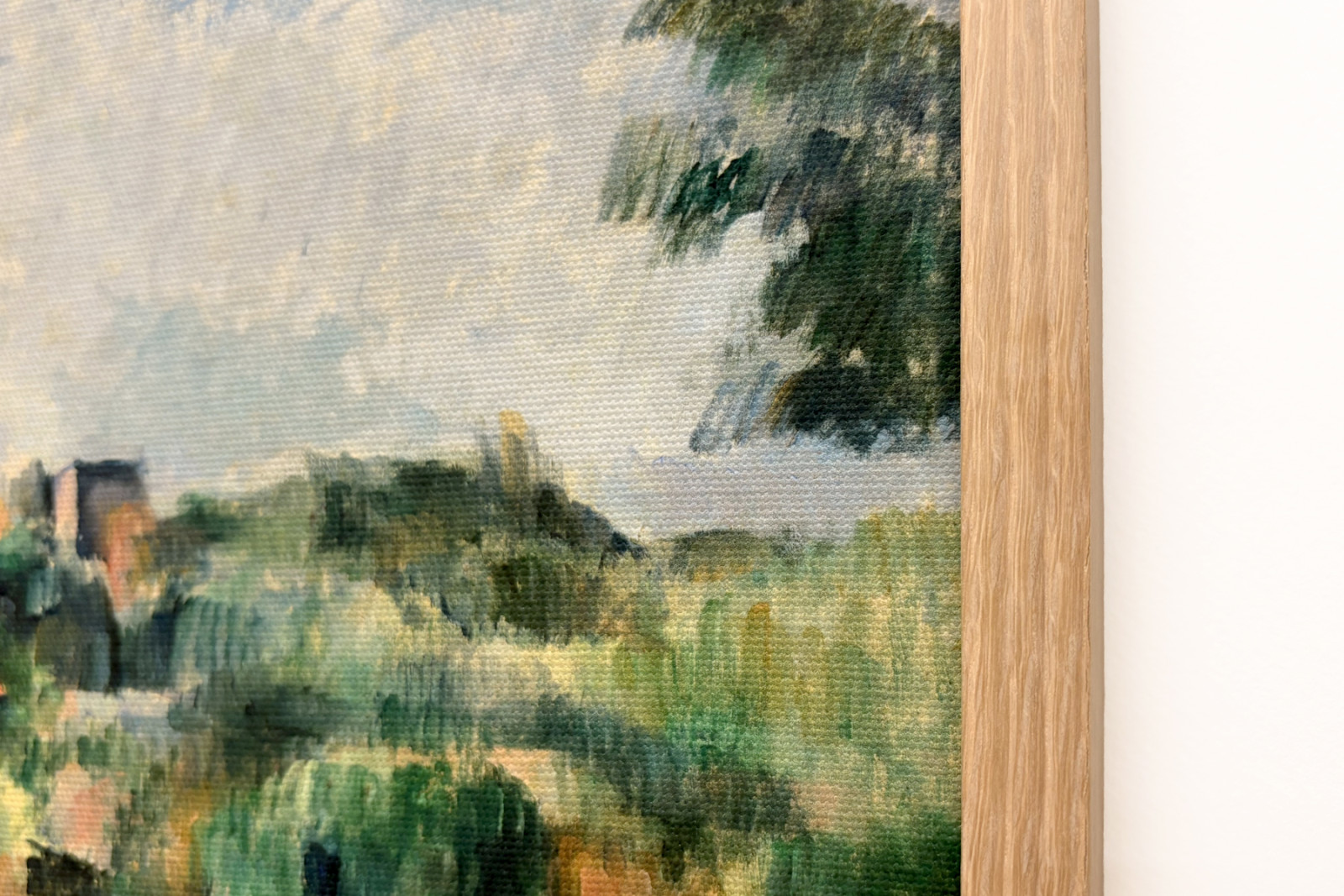 Bellevue-slätten / Den röda jorden - Paul Cézanne