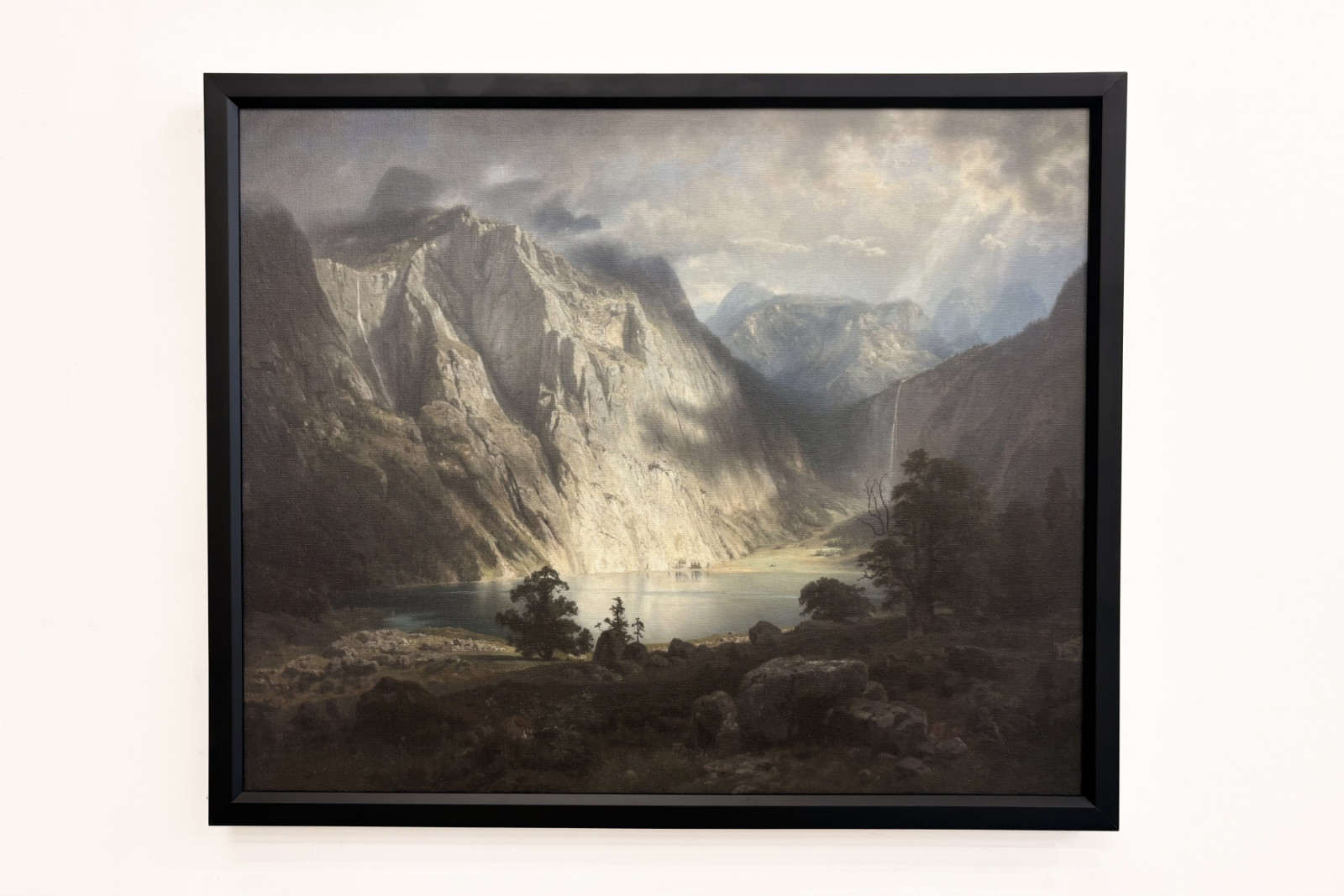 Obersee nära Berchtesgaden - August Wilhelm Leu