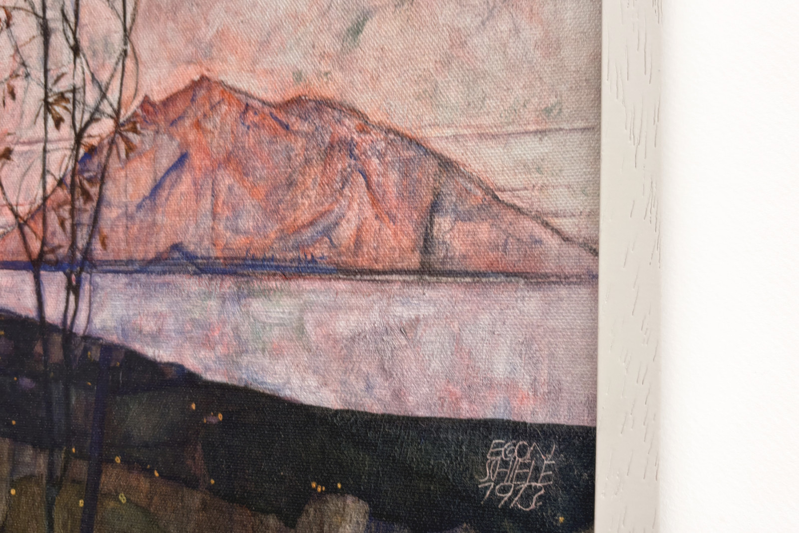 Solnedgång, 1913 - Egon Schiele