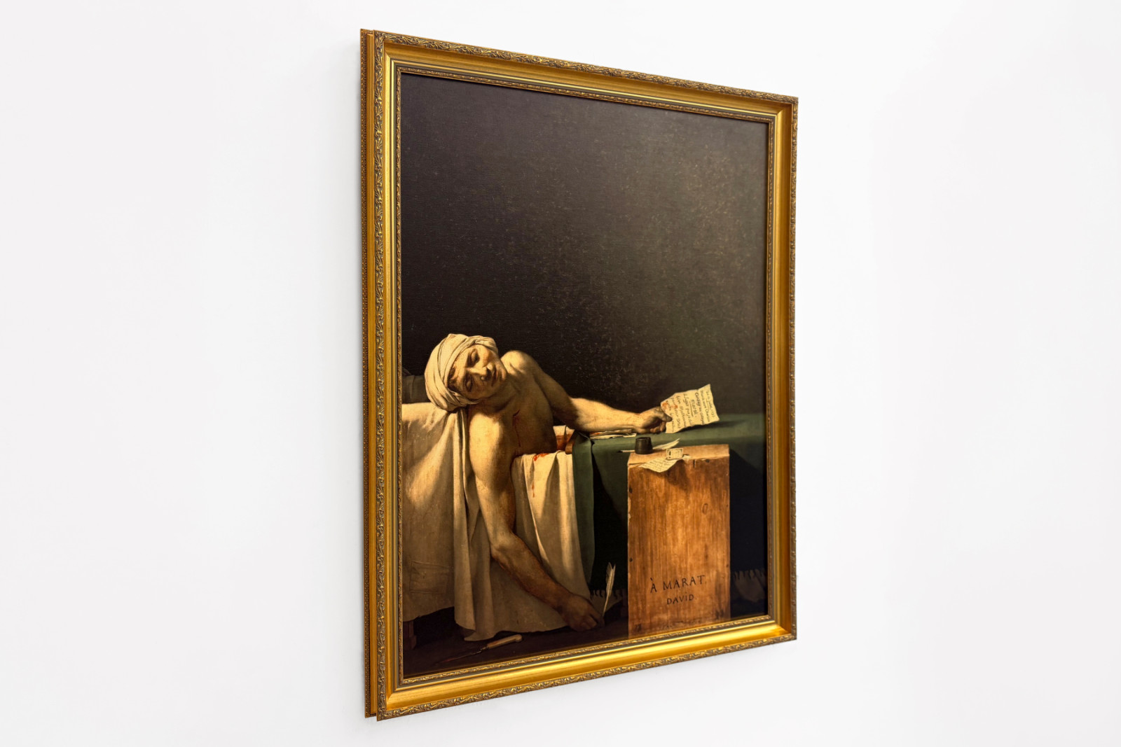 Marats död - Jacques Louis David