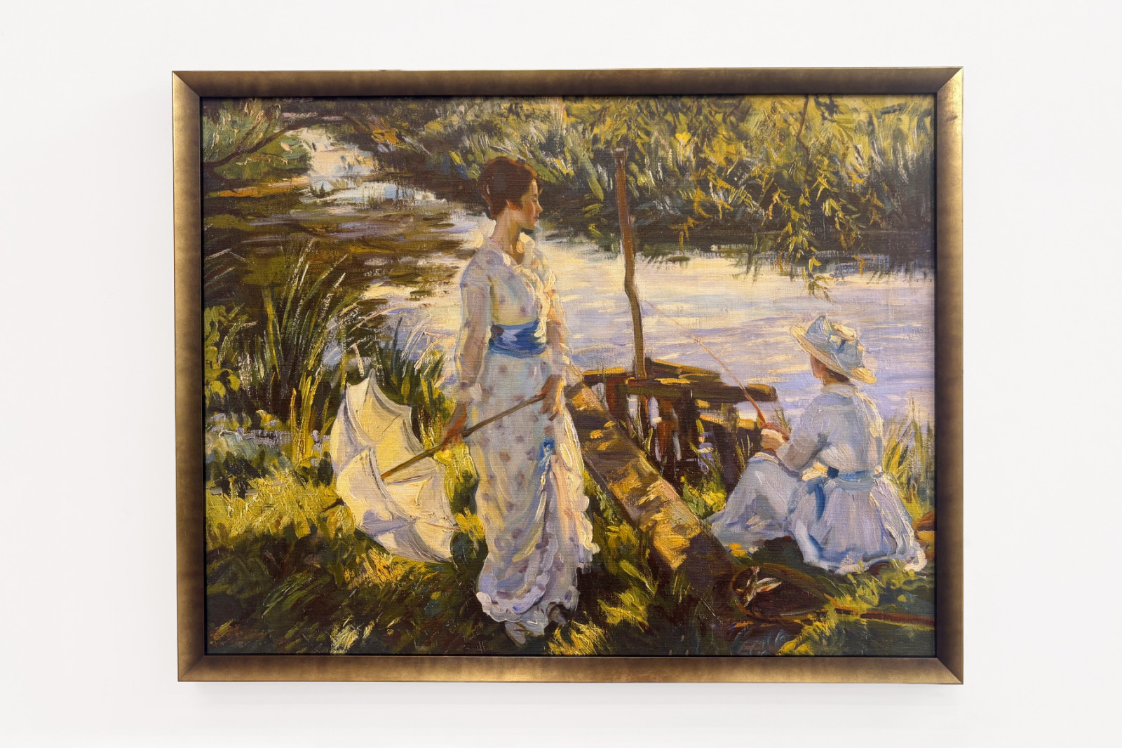 Fiske, Boktallrik - Wilfred Gabriel de Glehn