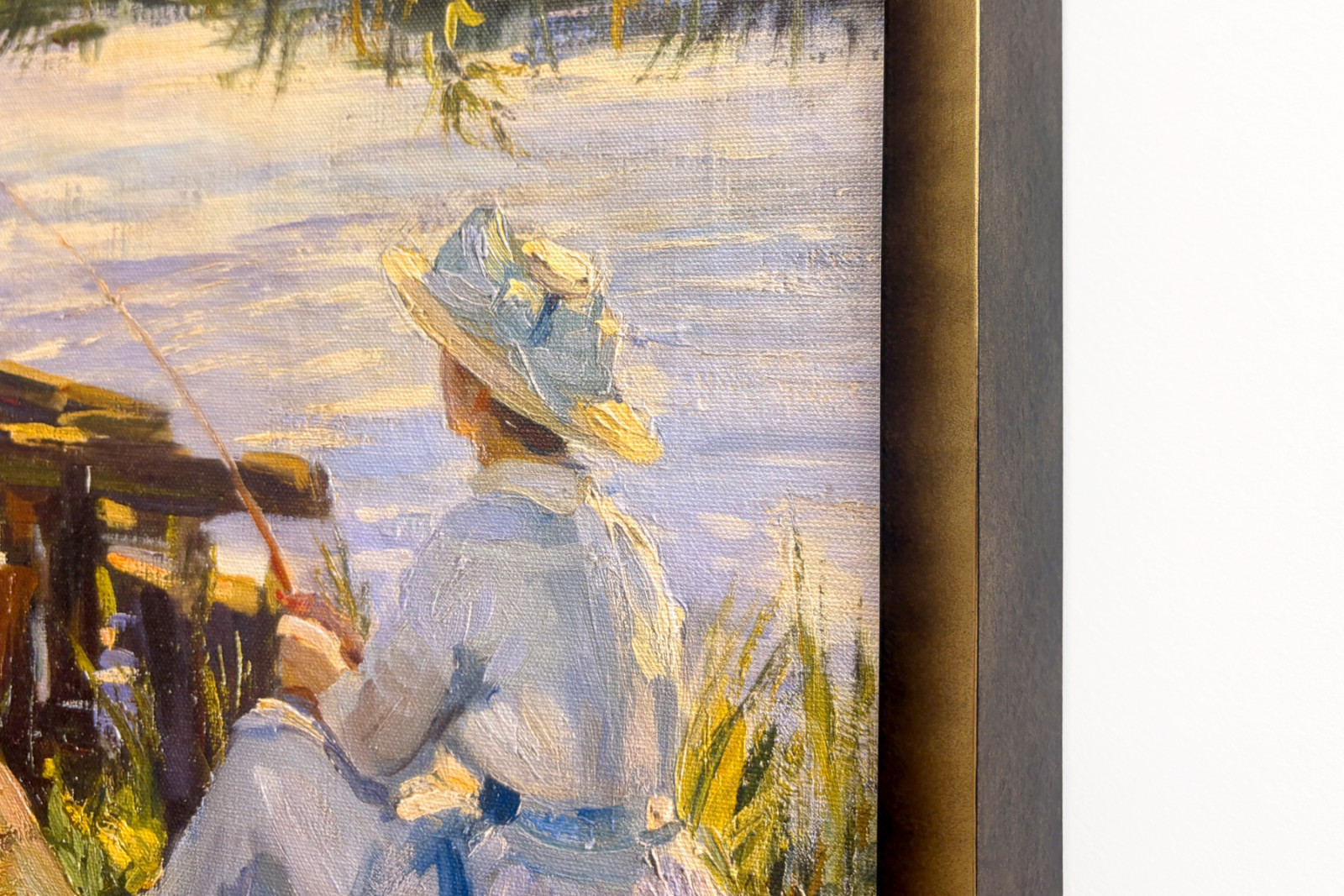 Fiske, Boktallrik - Wilfred Gabriel de Glehn