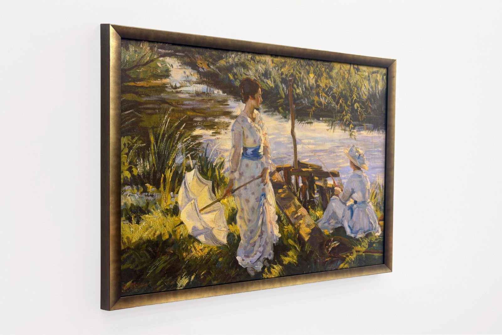 Fiske, Boktallrik - Wilfred Gabriel de Glehn