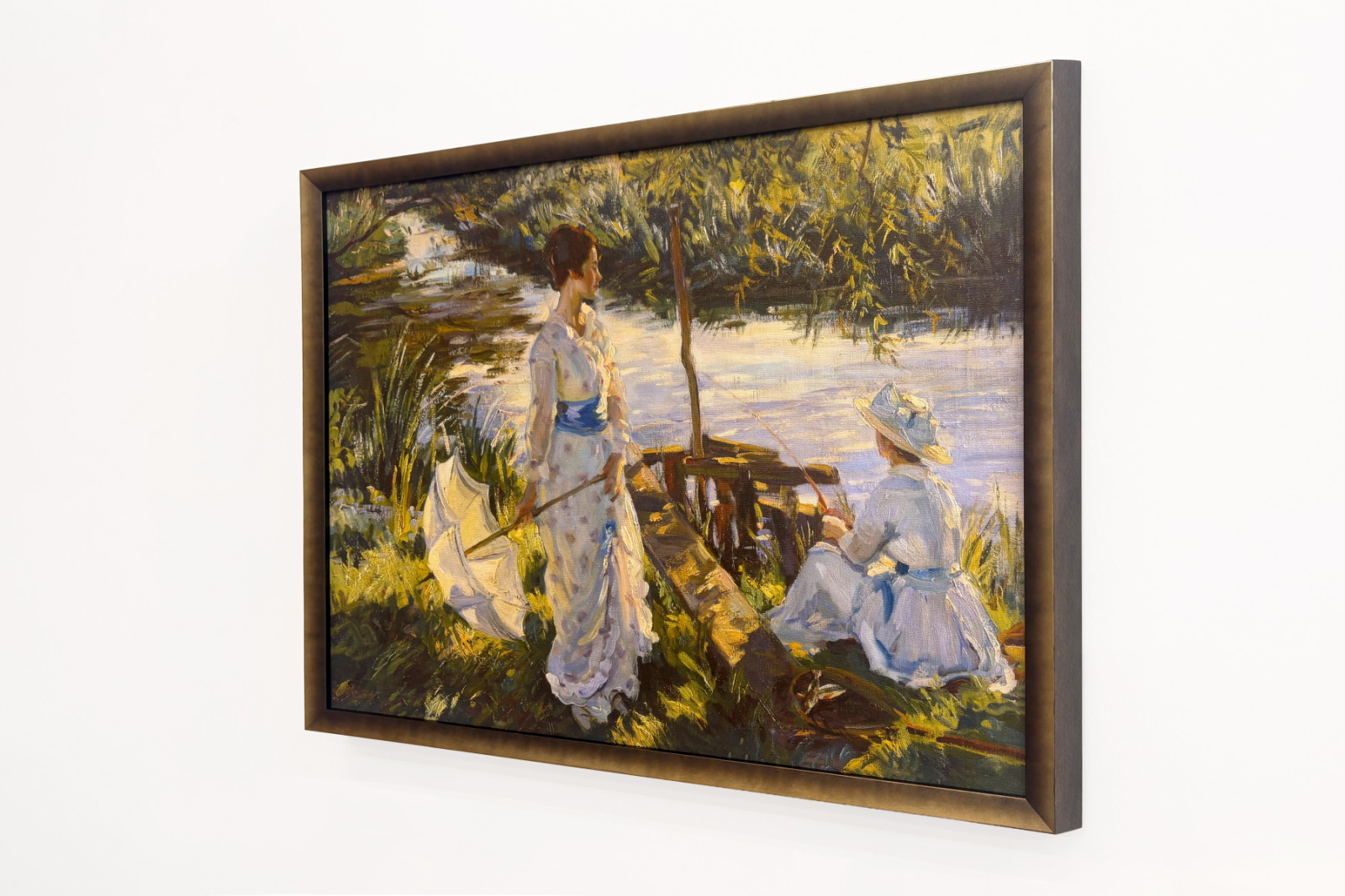 Fiske, Boktallrik - Wilfred Gabriel de Glehn