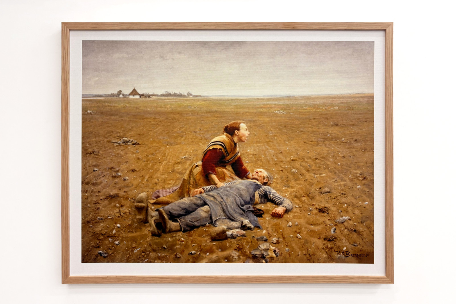 Utmattad eller Martyren, 1889 - Hans Andersen Brendekilde