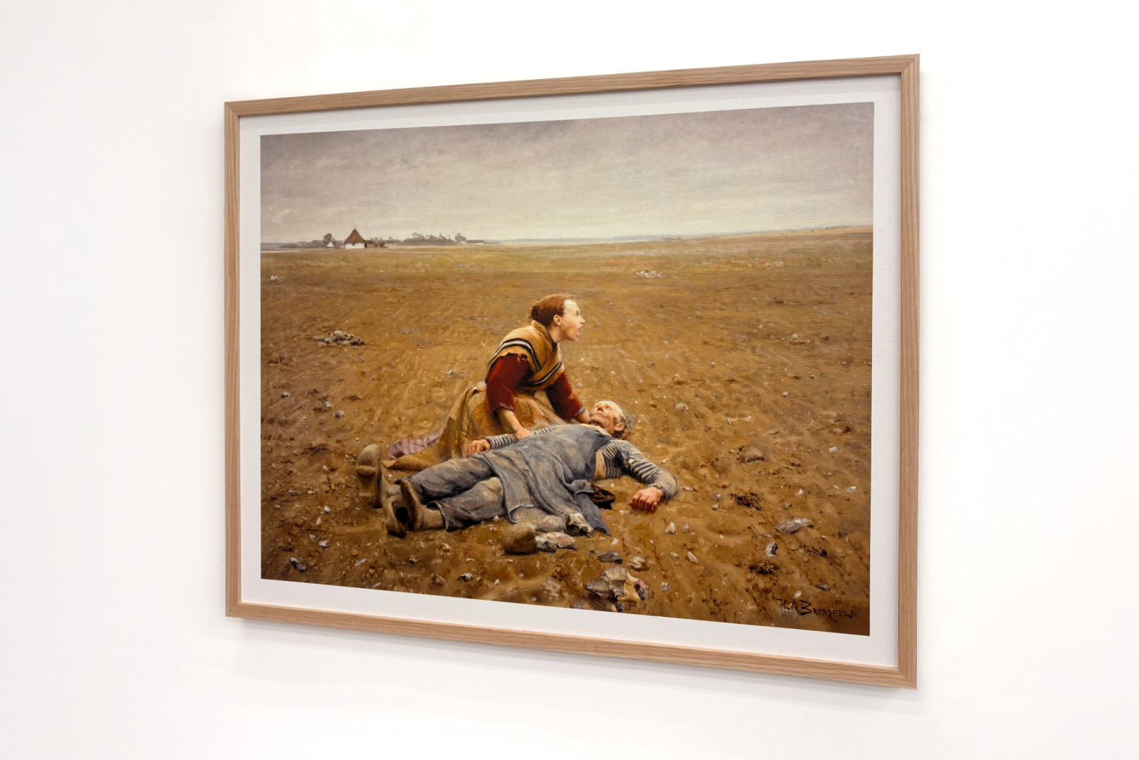 Utmattad eller Martyren, 1889 - Hans Andersen Brendekilde