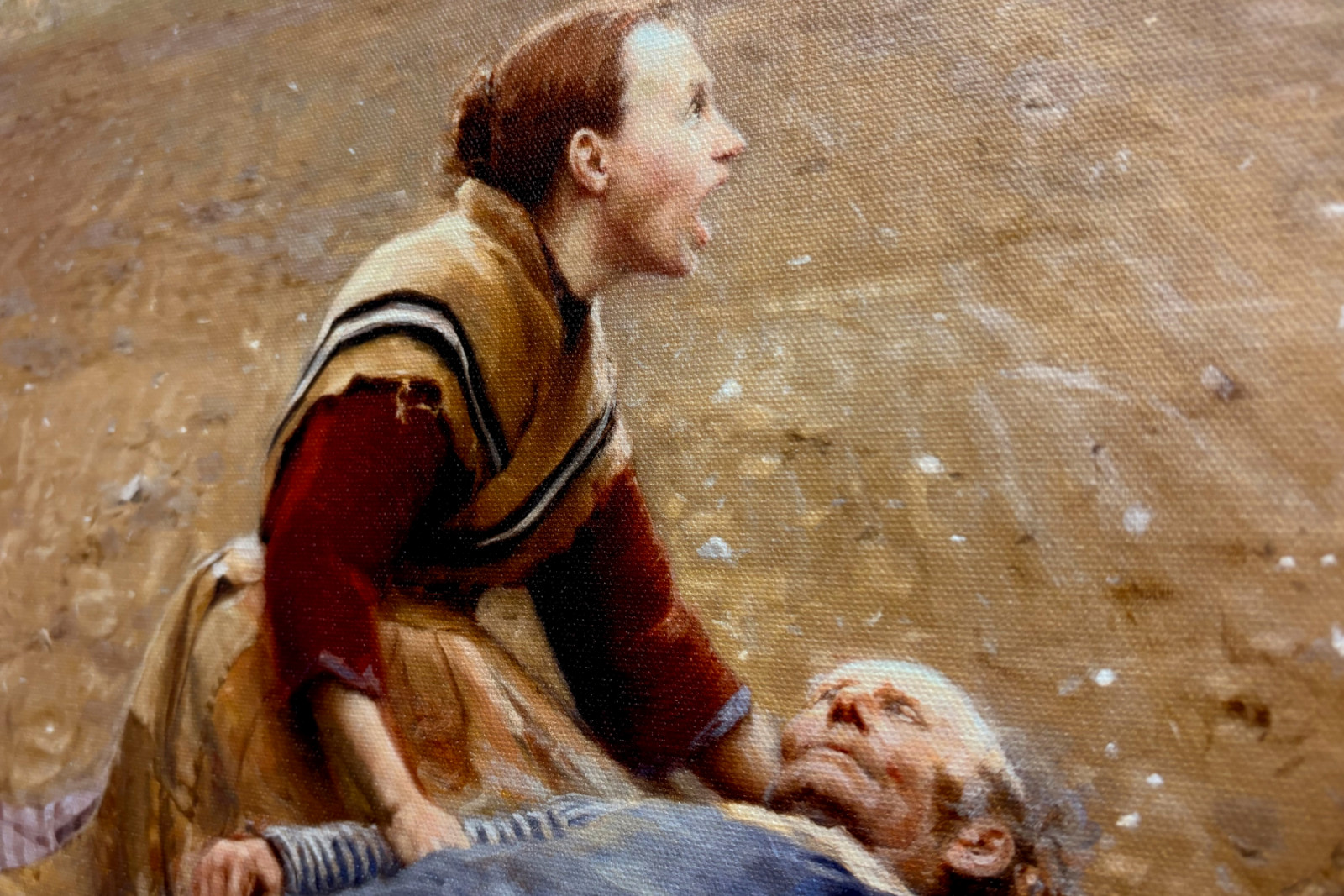 Utmattad eller Martyren, 1889 - Hans Andersen Brendekilde