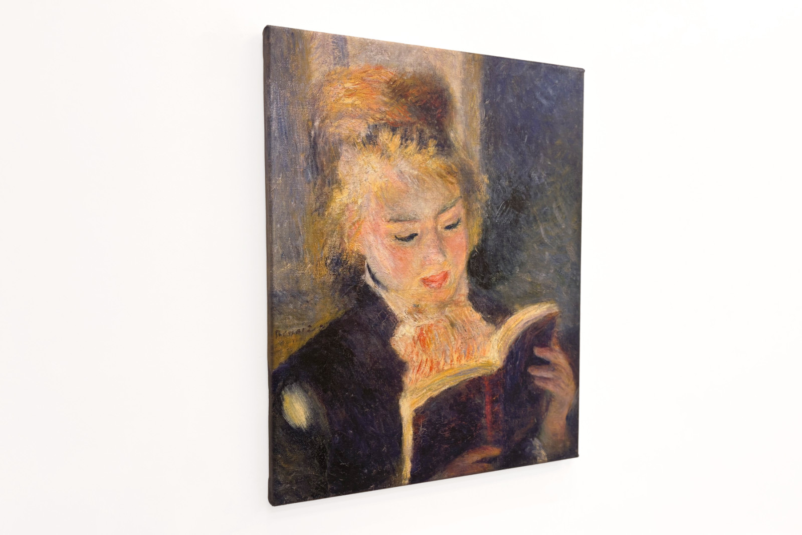 Läsande flicka, 1874 - Pierre-Auguste Renoir