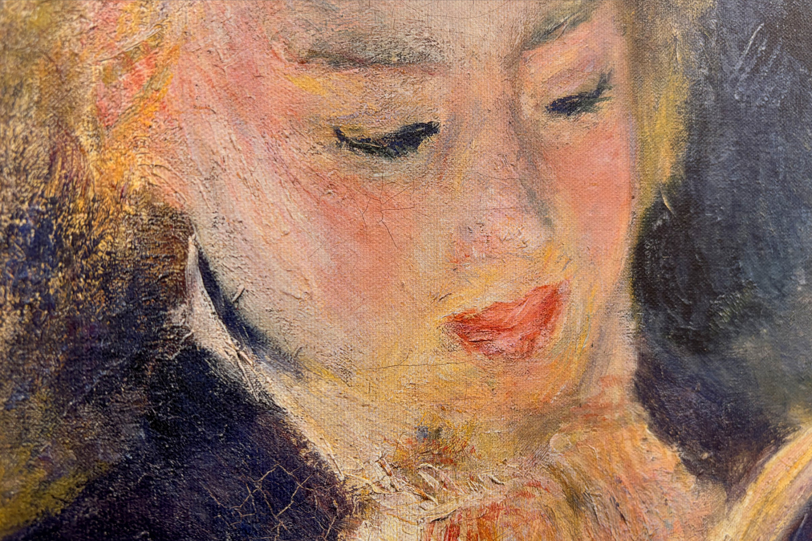 Läsande flicka, 1874 - Pierre-Auguste Renoir