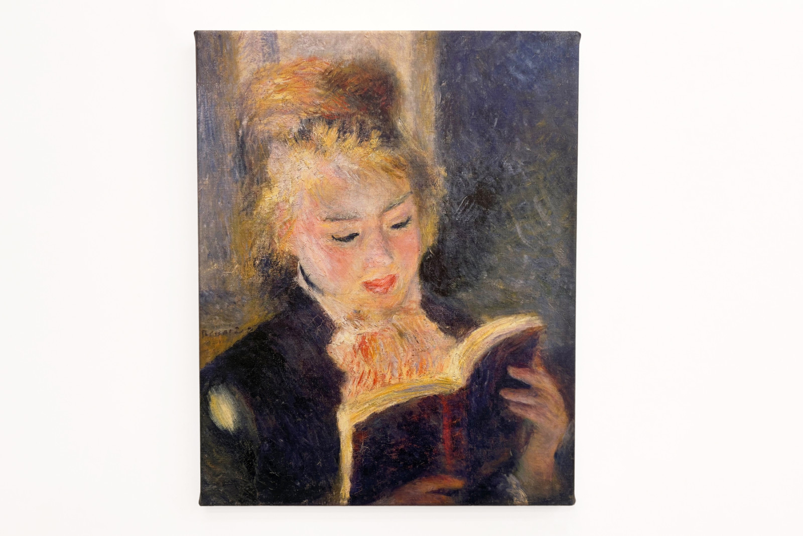 Läsande flicka, 1874 - Pierre-Auguste Renoir
