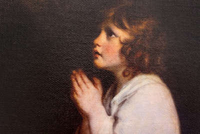 Lille Samuel i bön, 1777, 0,89 x 0,7 m, Musée Fabre, Montpellier