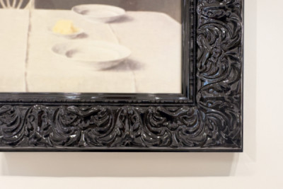 Interiör med ung kvinna vid pianot - Vilhelm Hammershoi