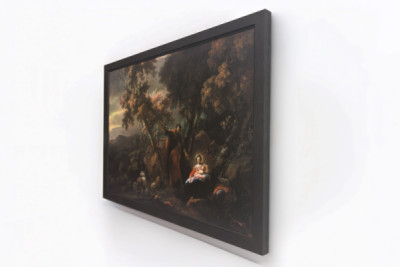 Vila på flykten till Egypten, 1600-talet. - Nicolaes Pietersz. Berchem