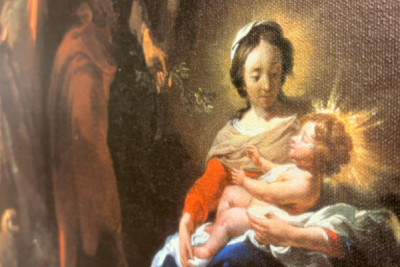Vila på flykten till Egypten, 1600-talet. - Nicolaes Pietersz. Berchem