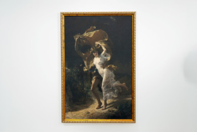 Stormen, 1880. - Pierre Auguste Cot