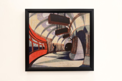 The Tube Train, c.1932 (linosnitt) (se även 151089)