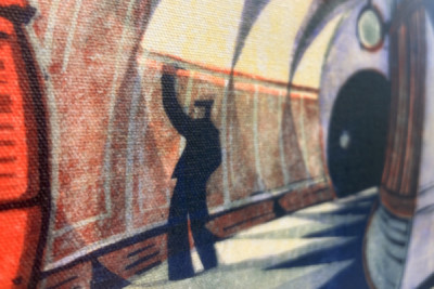 The Tube Train, c.1932 (linosnitt) (se även 151089)