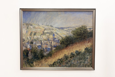 Vue de Vetheuil (Utsikt över Vetheuil sur Seine) - Claude Monet