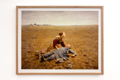 Utmattad eller Martyren, 1889