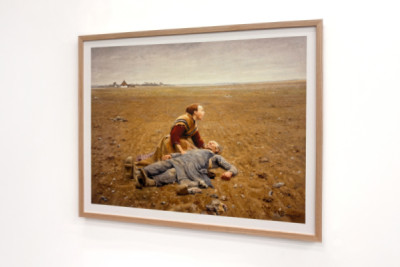 Utmattad eller Martyren, 1889
