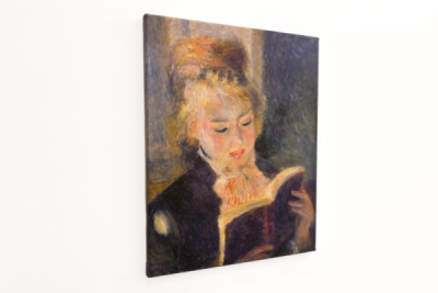 Läsande flicka, 1874