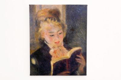 Läsande flicka, 1874