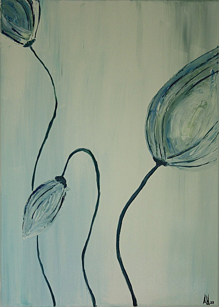 Knospe I av Anja Weber