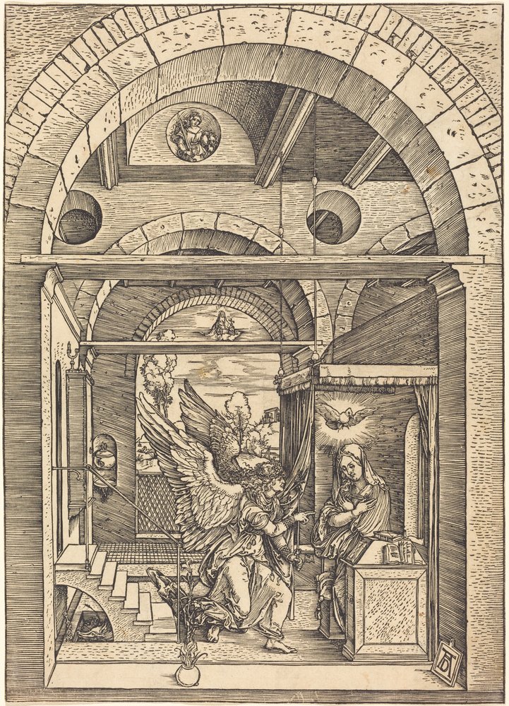 Bebådelsen av Albrecht Dürer