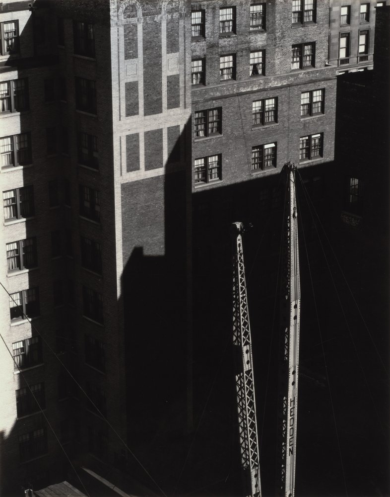 Från mitt fönster på An American Place, norr av Alfred Stieglitz
