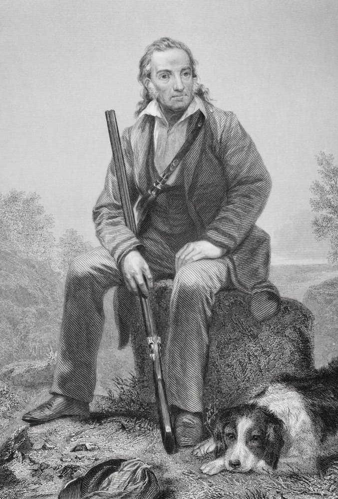 John James Audubon (1785-1851) av Alonzo Chappel