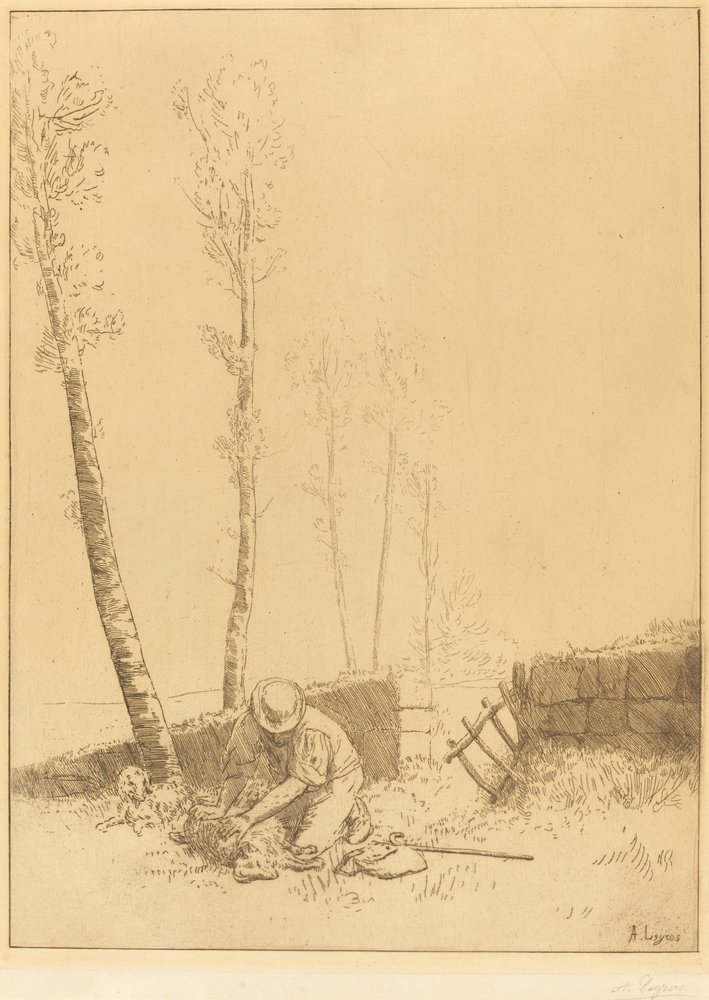 Hitta fåret Le Mouton retrouve. av Alphonse Legros