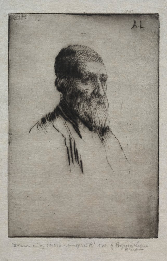 Chef för en man av Alphonse Legros