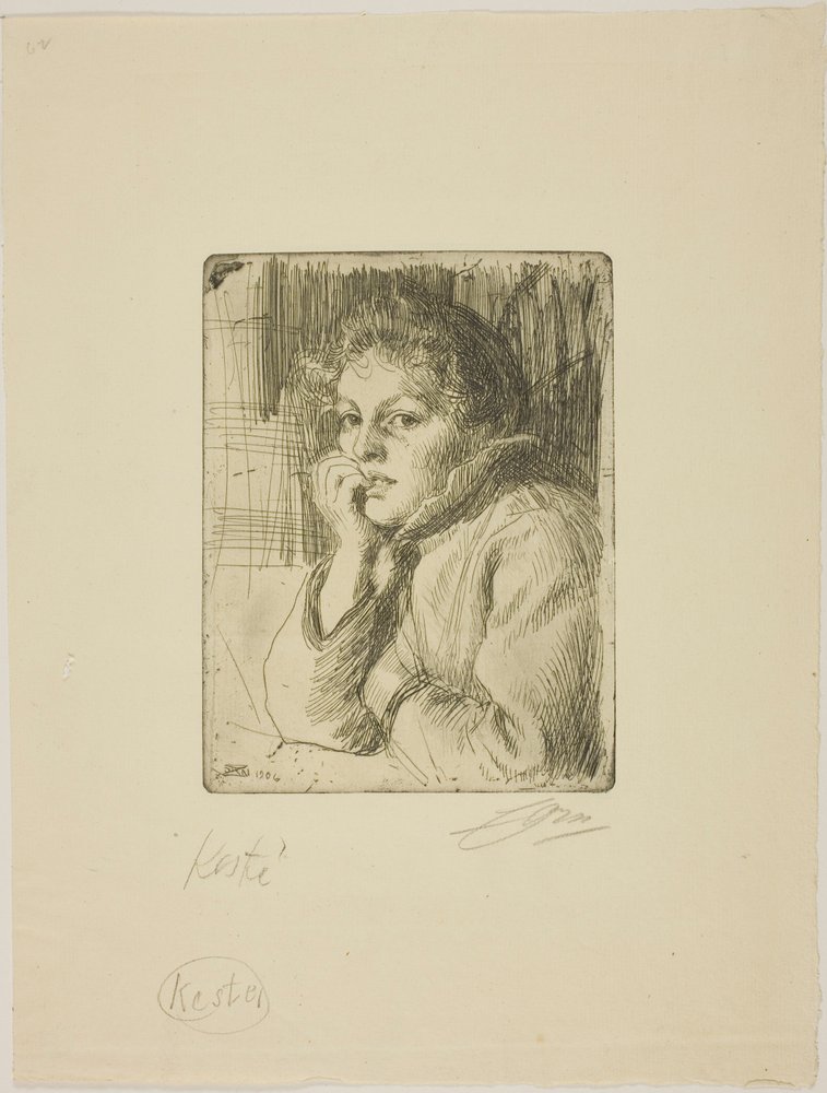 KST, den där morabonden av Anders Zorn