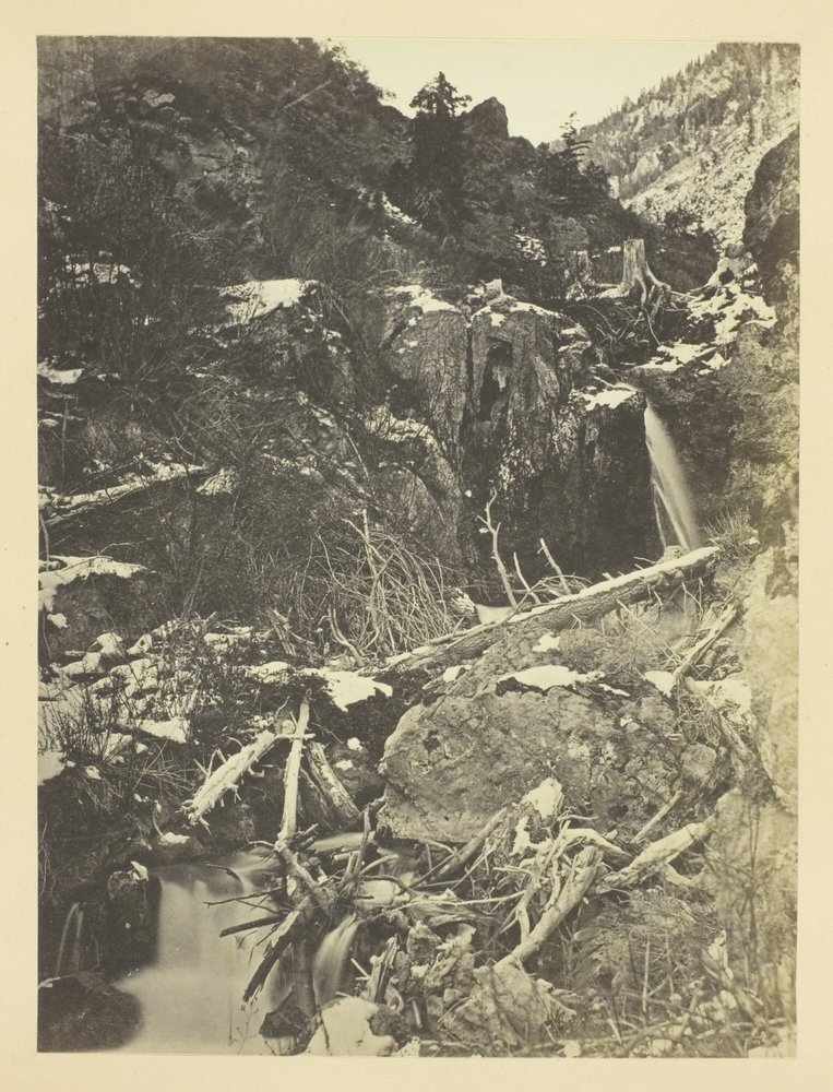 City Creek Canon, Wasatch Mountains, Salt Lake Valley av Andrew Joseph Russell