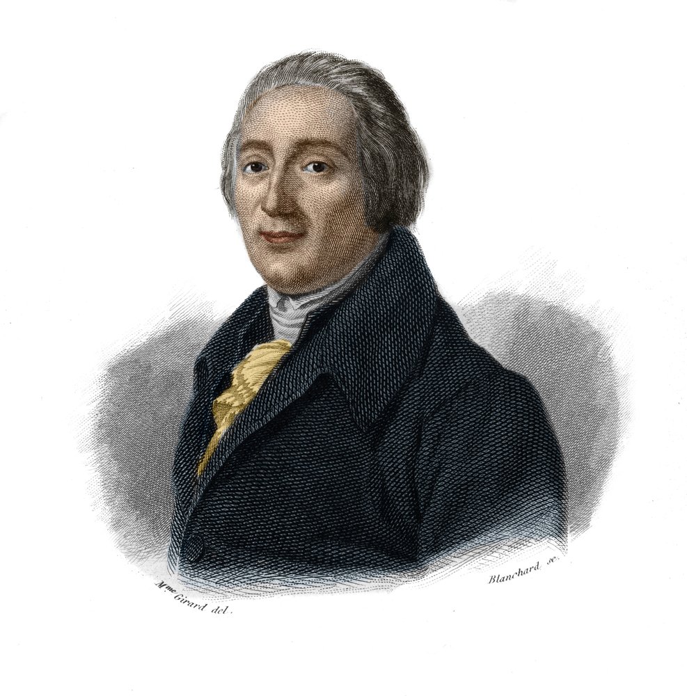 Porträtt av Etienne Delessert (1735 -1816) bankir och industriell francais i "Porträtt och historia av användbara män: män och kvinnor i alla länder och av alla förhållanden, som har förvärvat rättigheter till mäns erkännande" publicerad och propagerad av av Anonymous Anonymous