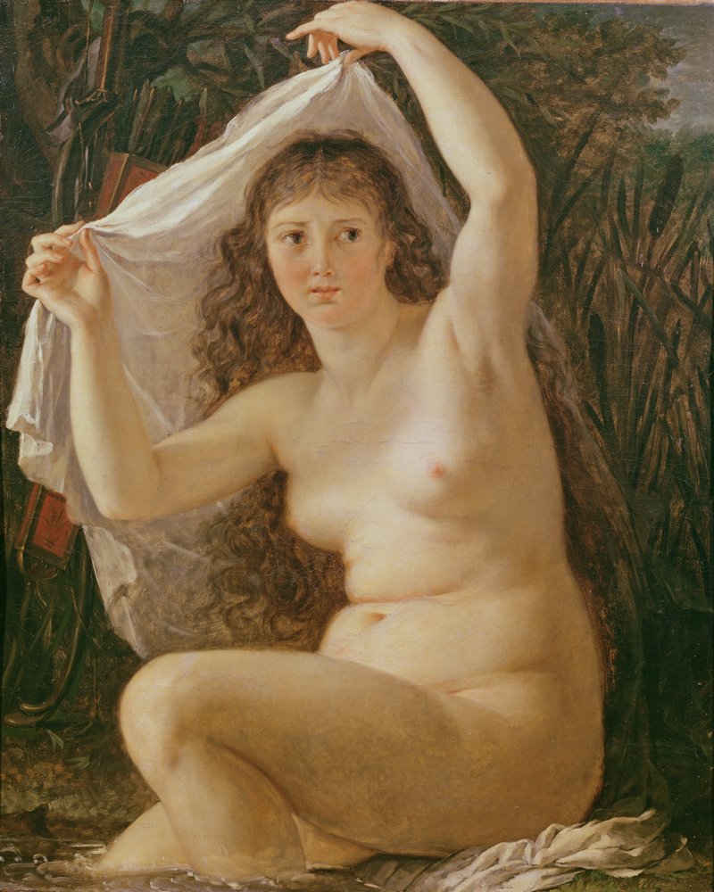 Diana badar, 1791 av Antoine-Jean Gros