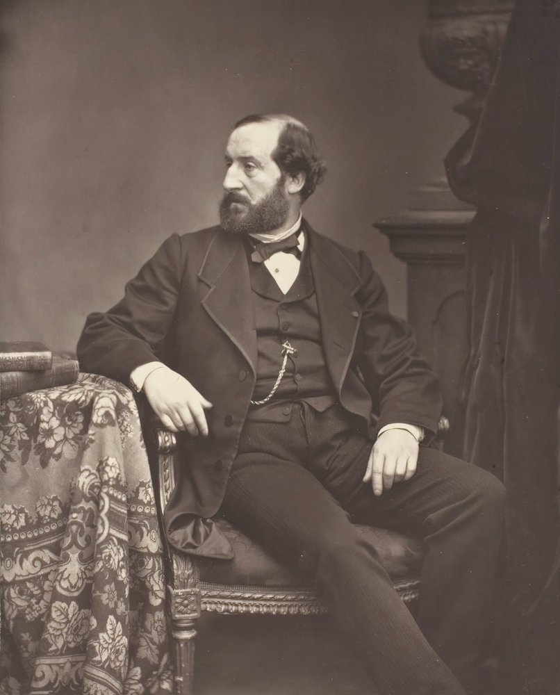 Émile Augier [fransk dramatiker], 187684. av Antoine-Samuel Adam-Salomon